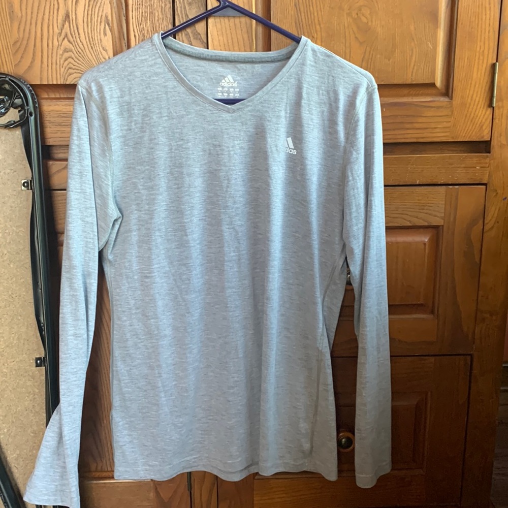 Adidas gray long sleeve